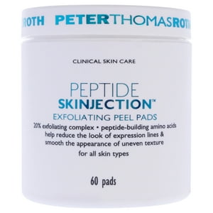 Peter Thomas Roth - Almohadillas Exfoliantes Peptid Skinjection - Todo Tipo De Pieles De Para Unisex - Almohadillas De 60 Pzas