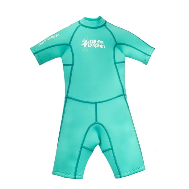 Traje de Agua Infantil Talla 6 Green Dolphin