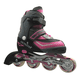 thumbnail image 3 of Patines en línea roller talla 37-40 ajustable, fucsia, 3 of 3