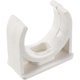 thumbnail image 1 of Pinzas para tubos de agua de PVC en forma de U de 25 mm (40 unidades), color blanco, 1 of 9
