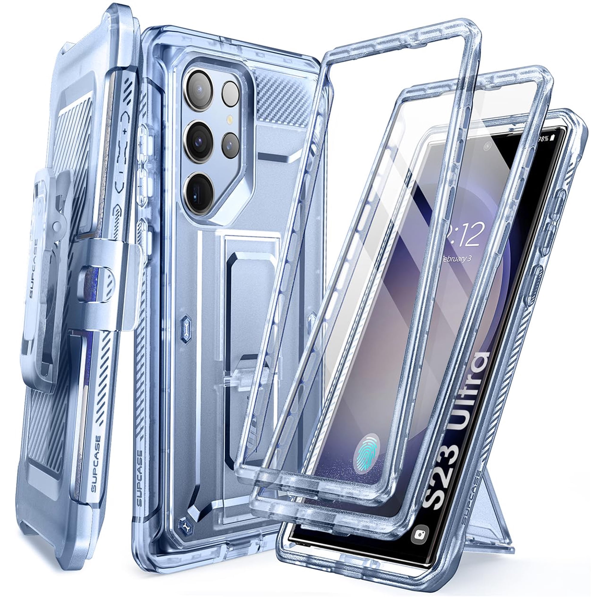 Funda De Teléfono Supcase Unicorn Beetle Pro Para Samsung Galaxy S23 Ultra