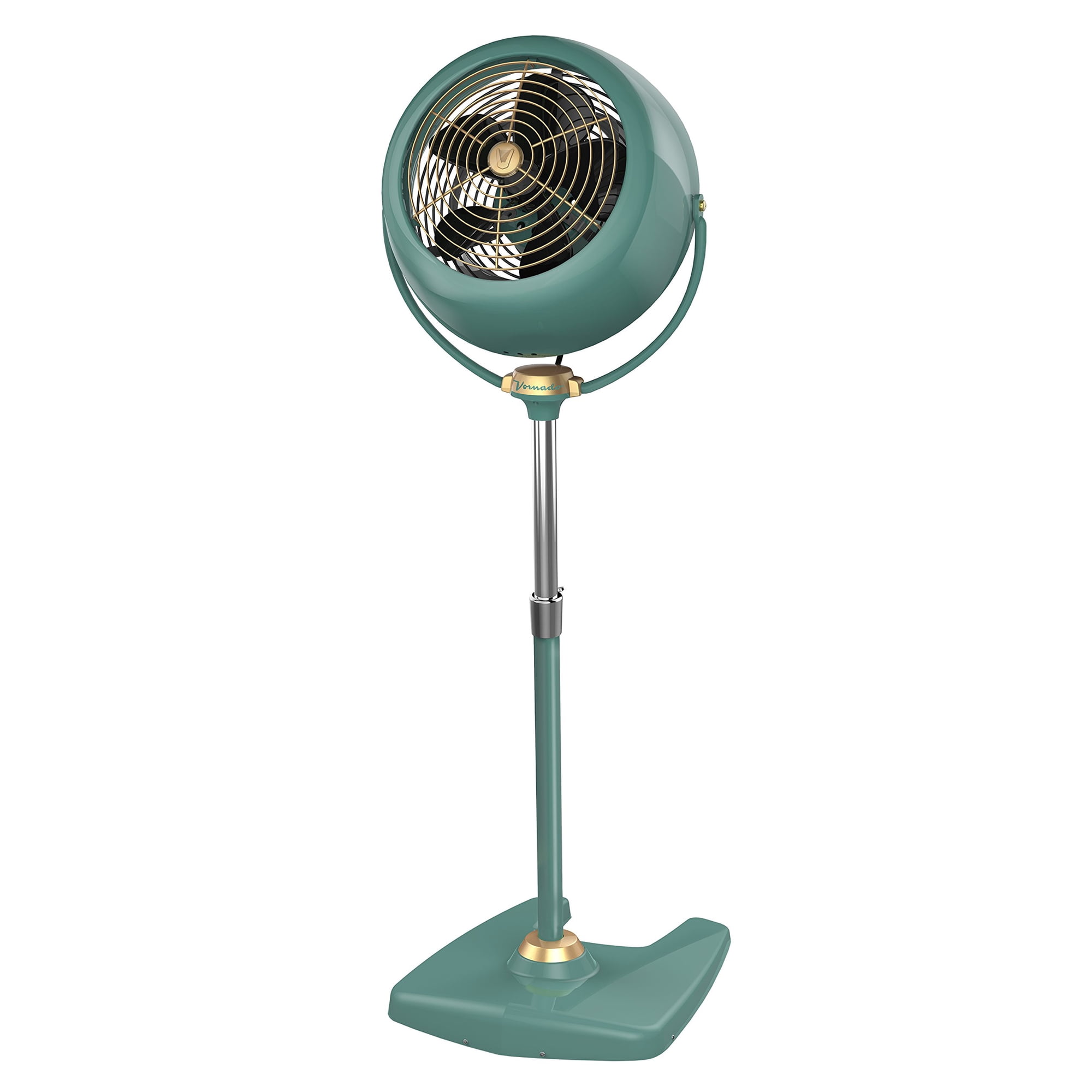 Ventilador Vintage Con Pedestal Vornado Vfan™ Sr. Retro Metal Green