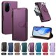 thumbnail image 4 of Funda con Billetera para [Xiaomi Poco M7 4G] con Bolsillo Zipper y Tarjetero Violeta, 4 of 6