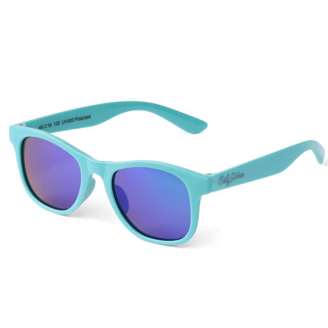 Gafas De Sol Baby Sunnies Para Niños Pequeños, Uv400, Polarizadas, De Silicona