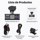 thumbnail image 2 of Cámara Dvr 3 Canales 1080p + Interior + Trasera Wifi, 2 of 7