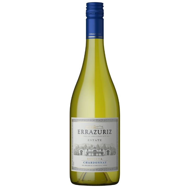Vino Blanco Estate Chardonnay Reserva 13° Botella 750 cc Errazuriz