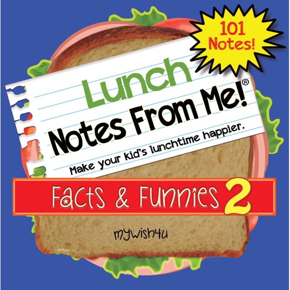 ¡Notas para el Almuerzo de Notes From Me! 101 Notas con Datos y Chistes