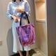 thumbnail image 5 of Bolso de mano con lentejuelas, bolso de mano de gran capacidad, bolso de compras de moda para mujer, 5 of 5