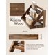 thumbnail image 3 of Estante de especias Tinamo de 3 niveles en madera de acacia para encimera, 3 of 6