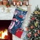 thumbnail image 1 of El Show de la Pantera Rosa Tema: Calcetines de Navidad, fino lino blanco para colgar en escaleras y chimenea, decoración navideña para el hogar, regalo de Navidad.54cm×38cm, 1 of 5