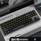 thumbnail image 4 of Teclado Gamer SK16 QWERTY Con Luz RGB 87 Teclas Mecanico, 4 of 4
