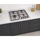 thumbnail image 2 of Cocina A gas encimera De 4 Hornillas Acero inoxidable, 2 of 2