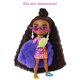 thumbnail image 4 of Mini Muñeca Barbie Extra #1 14 cm con Vestido y Abrigo Peludo, 4 of 6