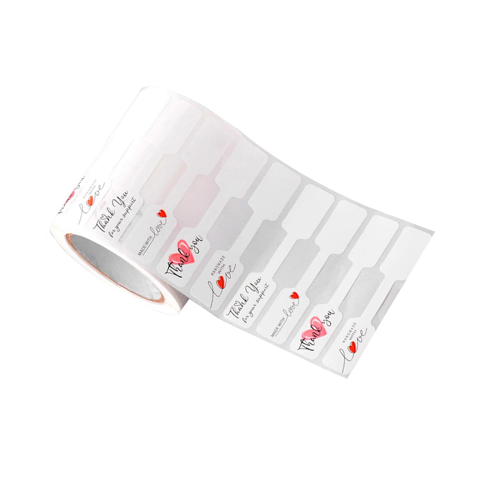 Magideal - 1 Rollo De 500 Etiquetas Adhesivas Para Precios De Joyería, Accesorios Autoadhesivos, Etiquetas De Precio En Para Exhibición De Collares Y Ropa Rosa