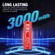 thumbnail image 2 of Pilas de litio AA recargables EBL 1,5 V 3000 mWh (paquete de 8), 2 of 9