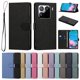 thumbnail image 1 of Funda Cartera de PU para Xiaomi 15 Pro con Tarjetas, Negro, 1 of 6