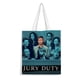 thumbnail image 1 of Jury Duty Bolso de tela con estampado de lienzo para mujer, bolsa de compras reutilizable y estética, con cremallera interior, regalo para mujer,40*40cm., 1 of 6