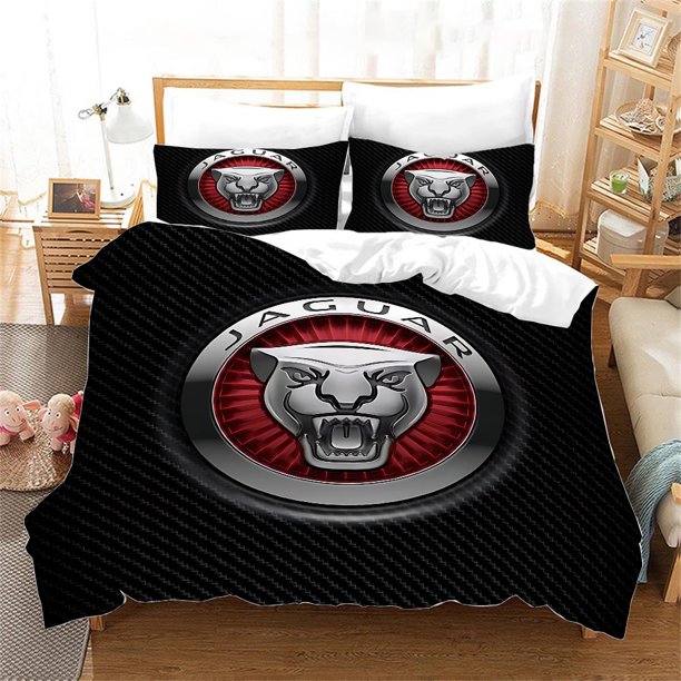 x402 Bed Sheets Digital Printed Three-piece Set (Does Not Include Pillow Core) J-Jaguares Comforter Bedding Sets Duvet Cover Bed Linen 3-Piece Bedding Set (1 Duvet Cover + 2 Pillow Shams) nj402