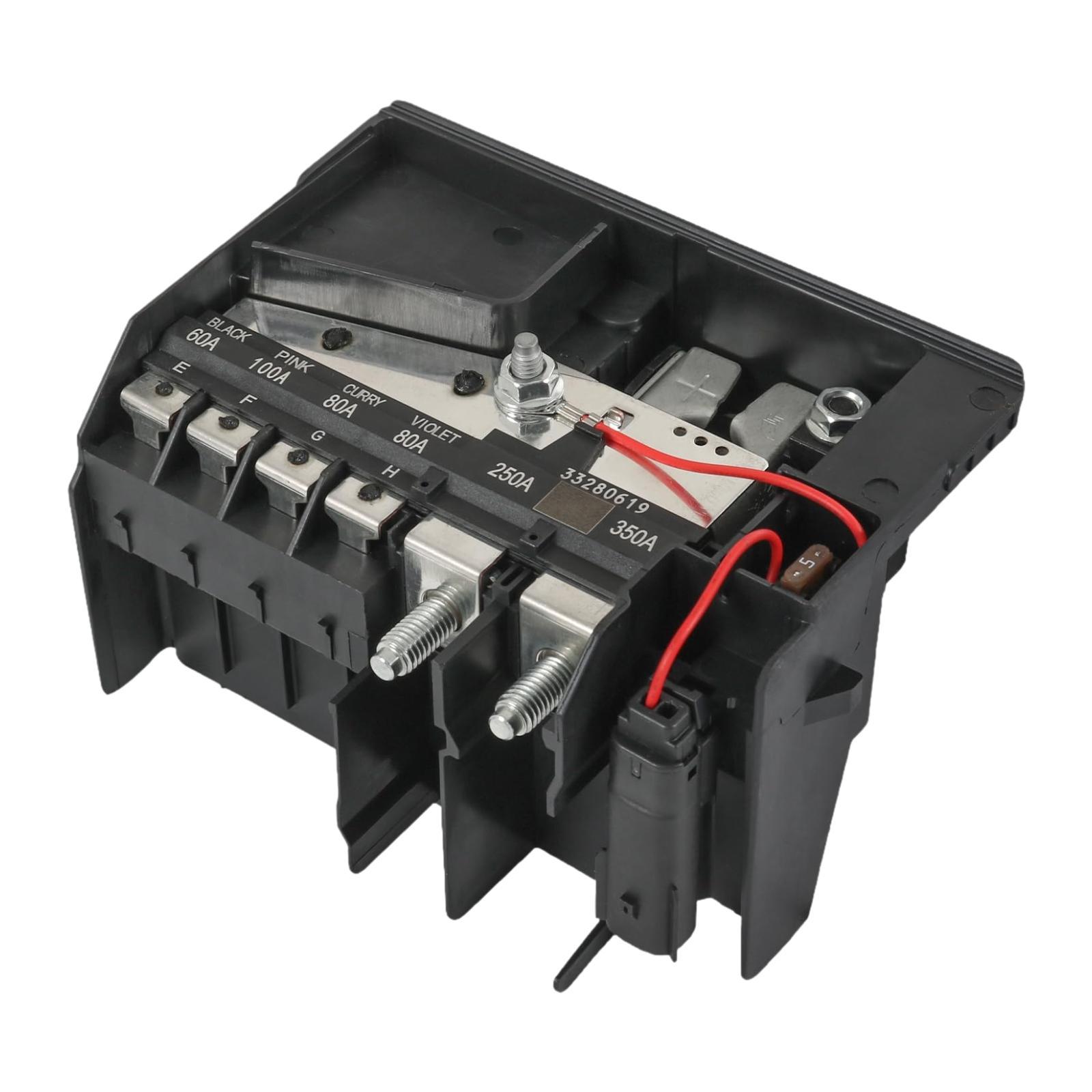 Magideal - Caja De Fusibles Terminal De Batería 84131629 12 V Reemplaza La Distribución De Batería Profesional Reemplazar Piezas De Reparación 84692223 84335366