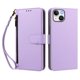 thumbnail image 3 of Funda con Billetera para [iPhone 13/iPhone 14] con Bolsillo Zipper y Tarjetero Morado claro, 3 of 6