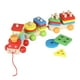 thumbnail image 4 of Clasificación De Madera Apilamiento Montessori Juguetes A Juego Rompecabezas Apilador Para Niños Niño, 4 of 5