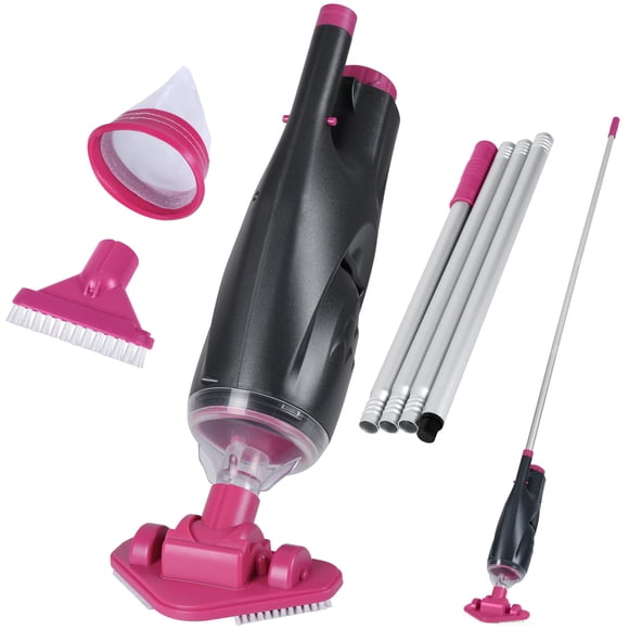 Aspiradora recargable de mano para jacuzzi, spa y alberca S7 gris
