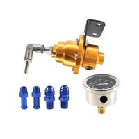 Ioensy - Regulador De Presión De Combustible Ajustable Con Indicador Aureate De Alto Rendimiento