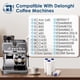 thumbnail image 3 of Filtro de agua de repuesto DLSC002 para máquinas de café De'Longhi, paquete de 4, 3 of 3