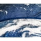 thumbnail image 2 of Manta redonda Toynk Planet Earth de forro polar, 150 cm, 2 of 7