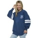 thumbnail image 2 of Jersey de manga larga Disney Stitch para mujer, azul oscuro, XXL, 2 of 3