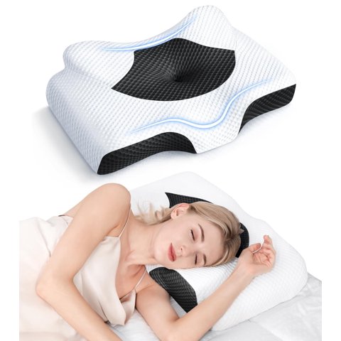 Almohada Cervical Osteo Hollow De Espuma Viscoelástica Para Aliviar El Dolor De Cuello
