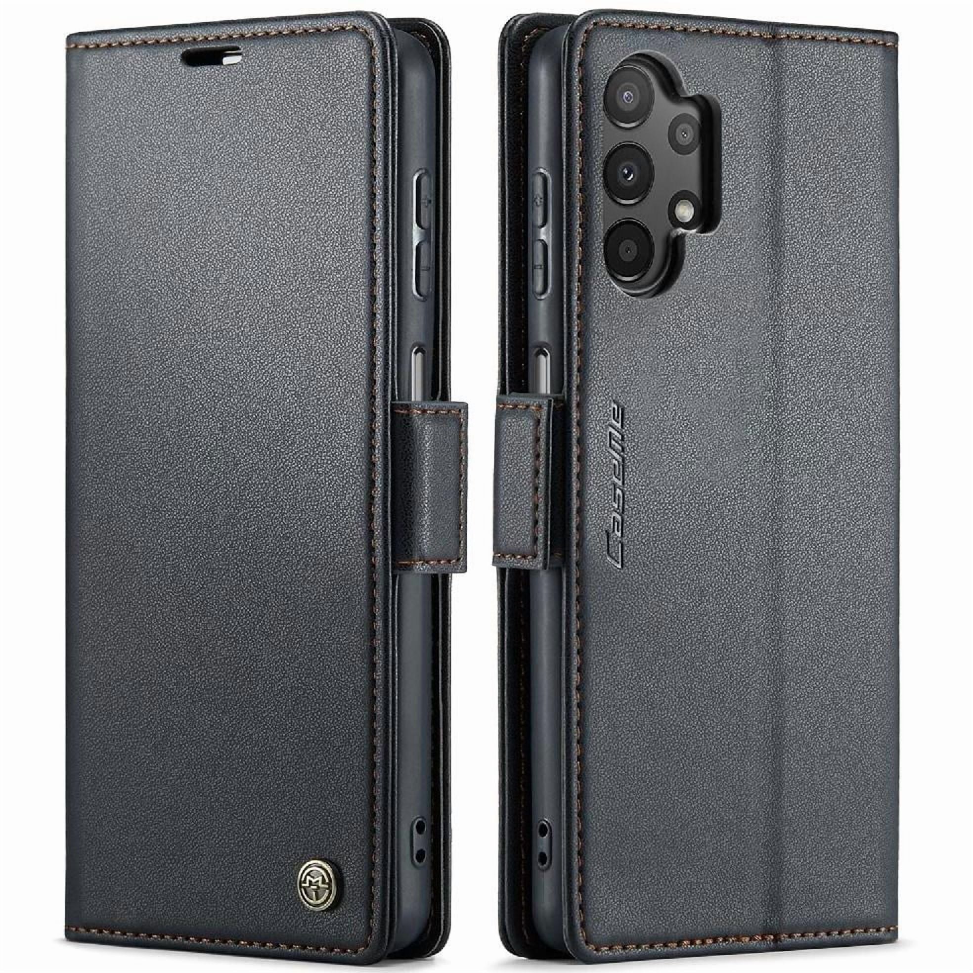 Caseme Tipo Cartera Samsung Galaxy A04s/a04 Con Cierre Magnético, Rfid, Tarjetero, Soporte, Carga Inalámbrica