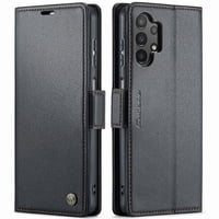 Caseme Tipo Cartera Samsung Galaxy A05S Con Cierre Magnético, Rfid, Tarjetero, Soporte, Carga Inalámbrica