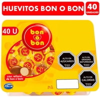 Huevitos De Chocolate Bon O Bon 40 Un 252 G Arcor