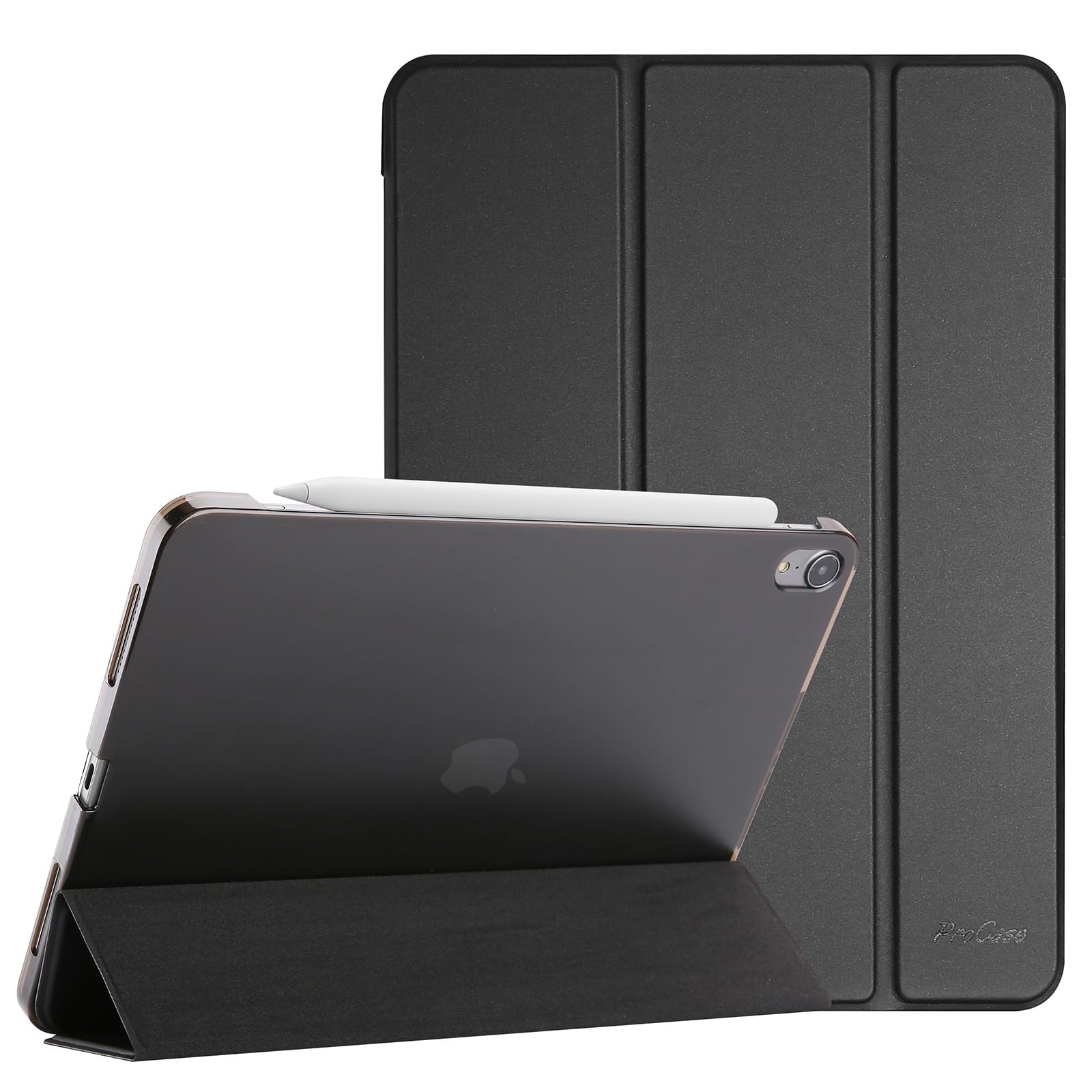 Smart Case Procase Para Ipad Air 11 Pulgadas M2 2024 Negra