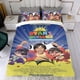 thumbnail image 4 of Mundo de Ryan Conjunto de sábanas temático, trío de piezas, cómodo y amigable con la piel, diseño único, regalo de decoración para el hogar para familiares, amigos y fans, 90 cm * 190 cm, 4 of 6