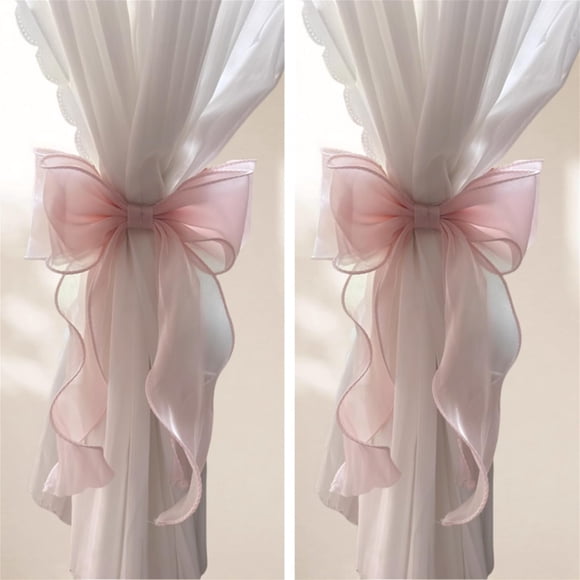 Cintas para Cortinas RandomParty 14 cm Rosa (Pack de 2)