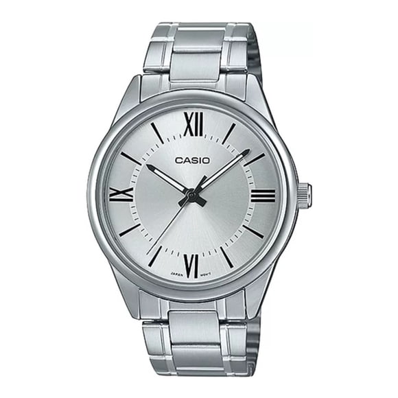 Reloj Analogo Plateado Casio MTP-V005D-7B5