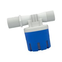 Magideal - Válvula De Flotador Automático Válvula De Agua Salida De Agua Grande Material Duradero Rosca Macho Control De Nivel De Agua Para Tanque De Agua Piezas Dn20 Entrada Lateral A