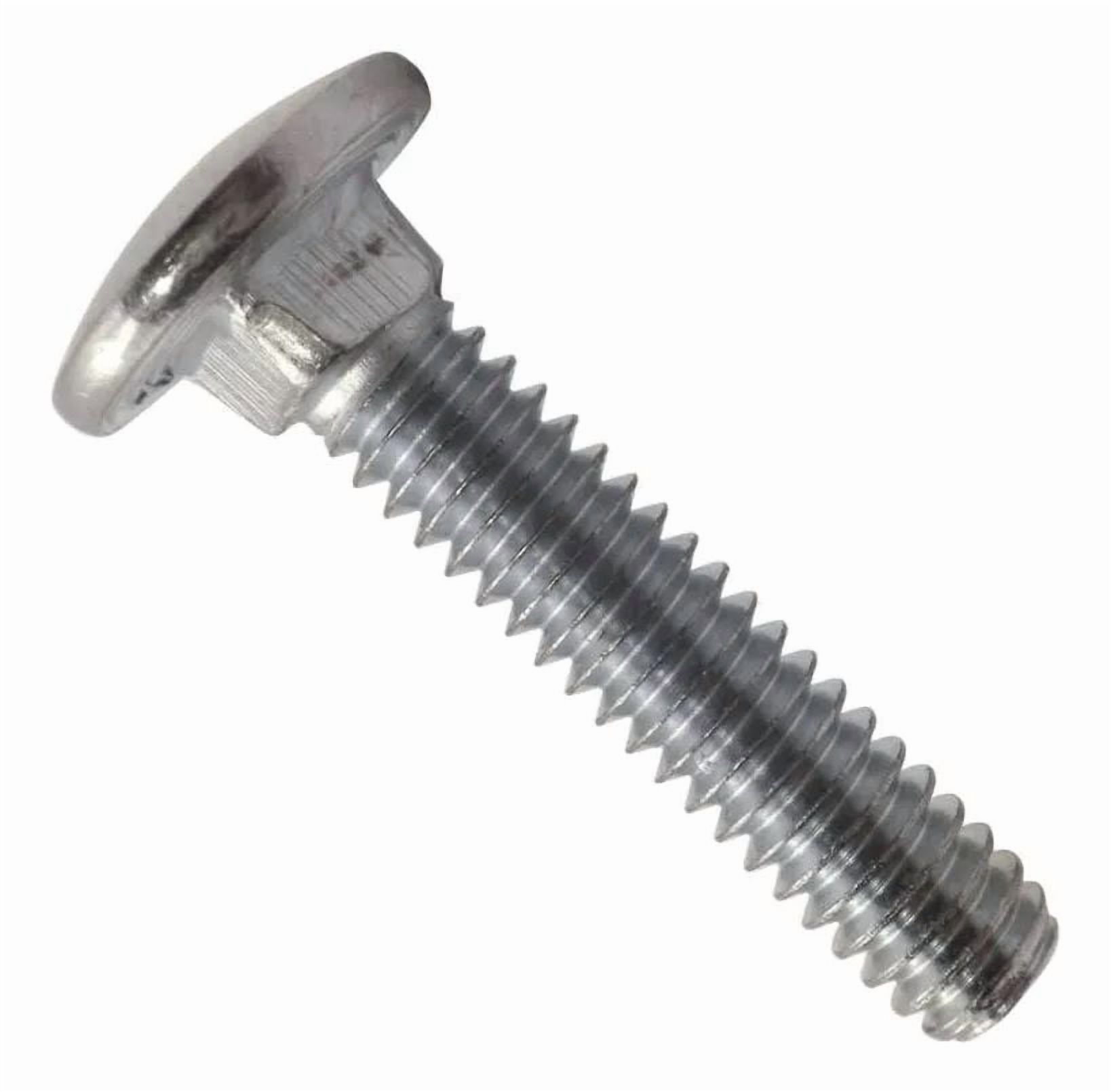 Metalfer - Perno Coche 1/4 X 2 Zn (100 Unidades)