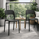thumbnail image 5 of 2 Sillas Modernas Negras 43x41x83 Cm Para Comedor Terraza, 5 of 8