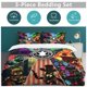 thumbnail image 5 of x570 Five Nights at Freddy's FNAF Bed Duvet Cover Microfiber Bedding Sets 3D Printed Lightweight 3 Piece Comforter Sets, 1 Duvet Cover And 2 Pillow Shams for Kids Boys Girls 90"x90" jn5, 5 of 5