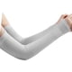 thumbnail image 2 of Protección UV Mangas De Brazo Seda De Hielo Enfriamiento Manga Deportiva Running Gris, 2 of 5