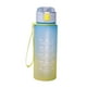 thumbnail image 3 of Botella De Agua De 900 Ml Con Pajita, Colores Degradados, Elegante, Resistente, Estilo C, 3 of 3