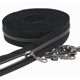 thumbnail image 2 of Cremallera MebuZip #5 de Nylon gris metalizado, 10 yardas, negro, 2 of 6