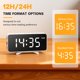 thumbnail image 4 of Reloj despertador RUENVUE con brillo regulable y doble puerto USB, 4 of 7