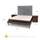 thumbnail image 3 of Cama Europea Curve Bee Comfort 2 Plazas Bd Tamesis S/T, 3 of 11