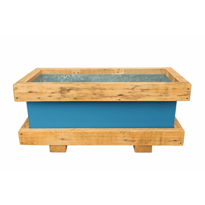 Circuito Verde - Jardinera Ecológica Luz, Color Turquesa