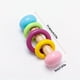 thumbnail image 3 of 1pc Wooden Baby Rattle Set - Montessori Teething Ring, Log And Rattle Grab Baby Toys, Training Hands-on Ability And Cognition Early Education Toy Gift, 3 of 3