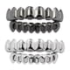thumbnail image 2 of Juego De 2 Parrillas Chapadas En Plata De 18 Quilates Juego De Parrilla De 8 Dientes Accesorios De Vampiro De Halloween, 2 of 5